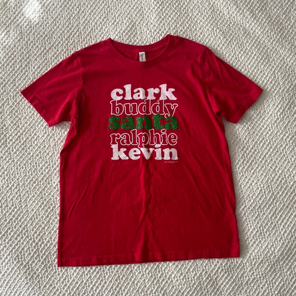 pink armadillos Other - Pink Armadillos Christmas Movie Icons Classic Holiday Top T-Shirt in Red